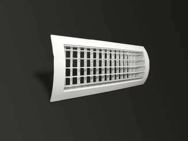 Round duct grille